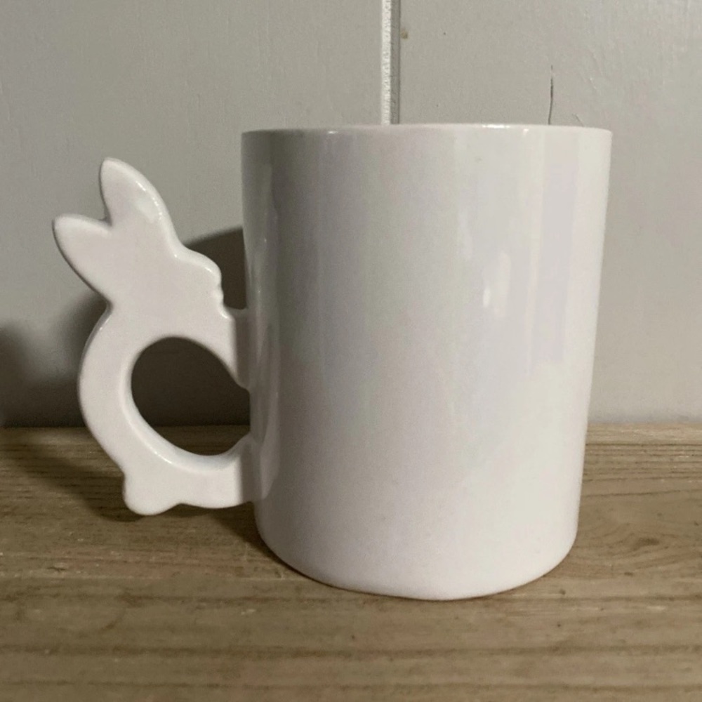 Vintage Charming Rabbit Design Mug - Picture 3 of 6
